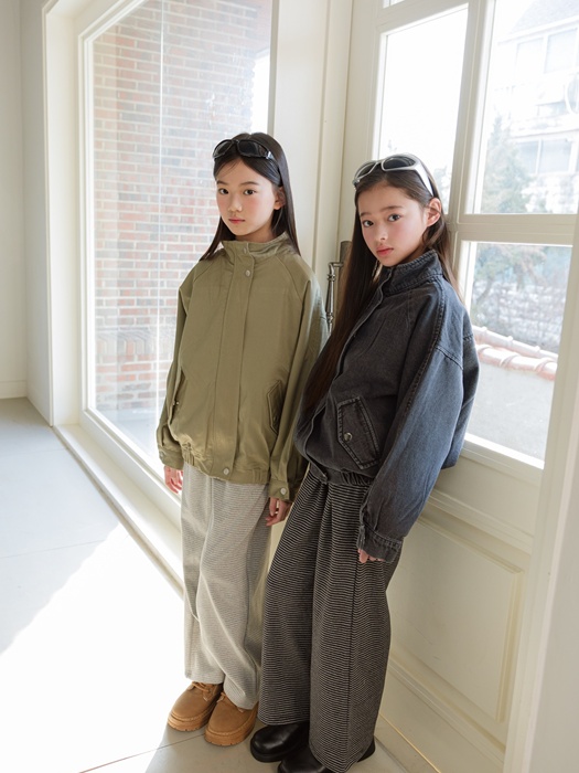 Striped Wide Pants Striped Wide Pants