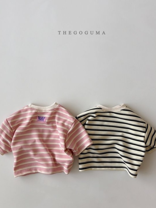 Label Stripe Tee