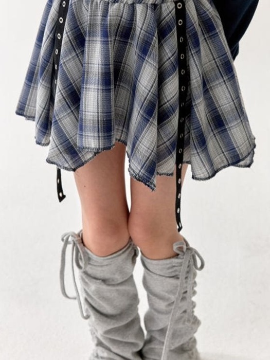 Pointed Check Skirt Pointed Check Skirt
