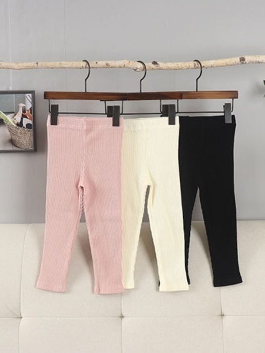Fine Rib Leggings Fine Rib Leggings
