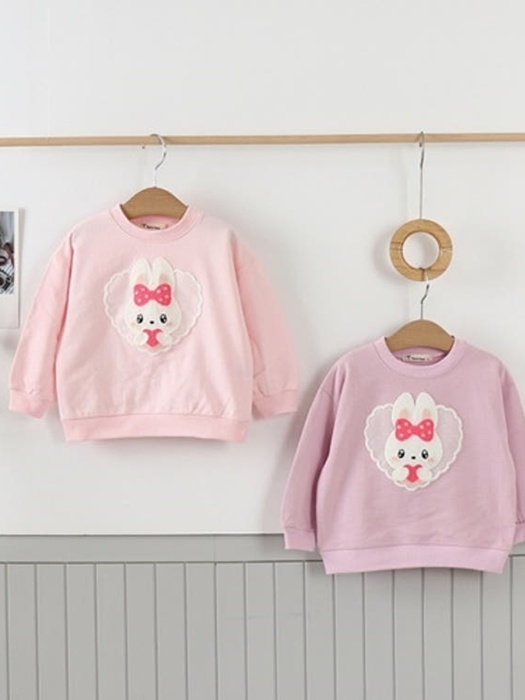 Heart Bunny Sweatshirt Heart Bunny Sweatshirt