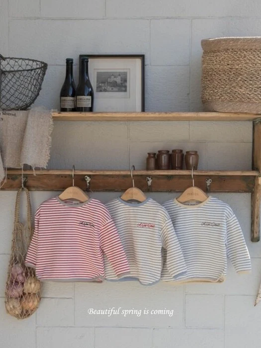 Macaron Stripe Tee Macaron Stripe Tee