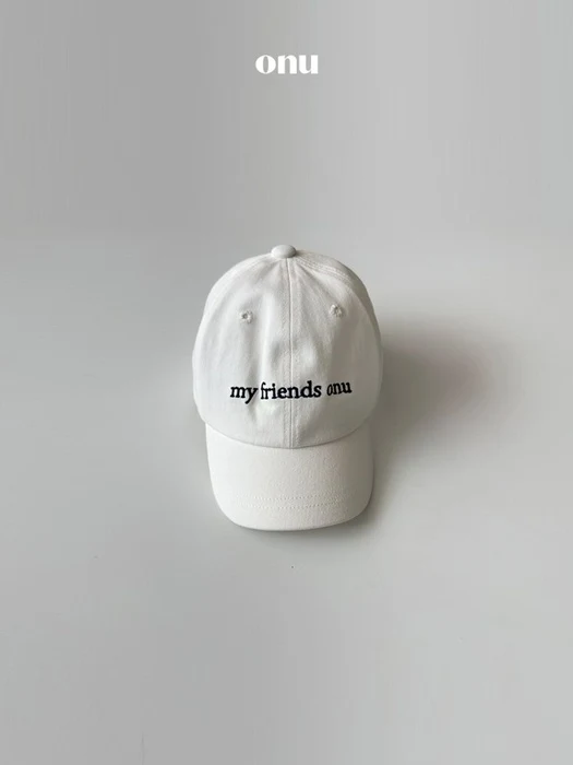 Friends Ball Cap (Ivory)