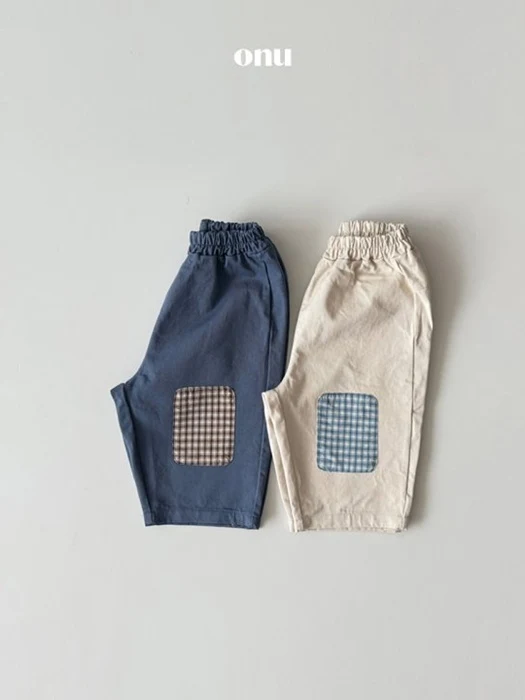Check Patch Pants Check Patch Pants