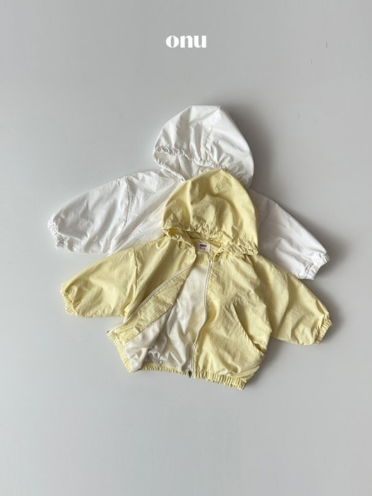 Hooded Panel Windbreaker Hooded Panel Windbreaker