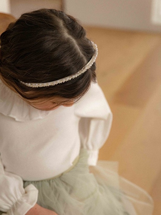 Pearl Ribbon Hair Band Pearl Ribbon Hair Band
