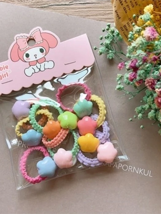 Macaron Hair Tie Set