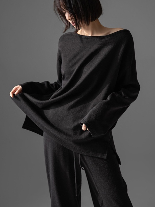 Soft Lounge Set-up Boatneck Tee Soft Lounge Set-up Boatneck Tee