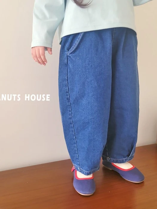 Wrinkle Denim Jeans