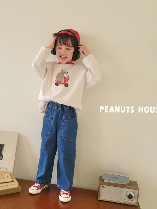 Pocket Denim Jeans