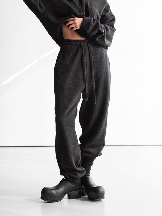 Hairy Texture Cozy Jogger Pants Hairy Texture Cozy Jogger Pants