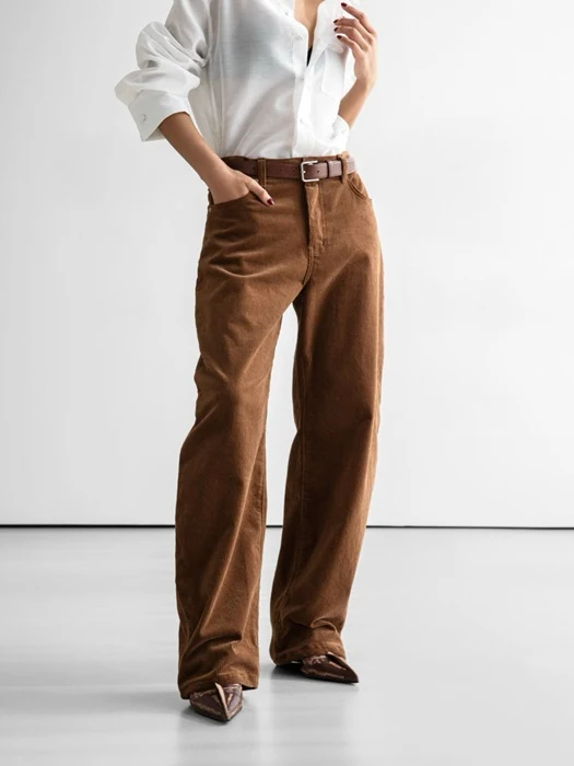 Classic Corduroy Volume Pants Classic Corduroy Volume Pants