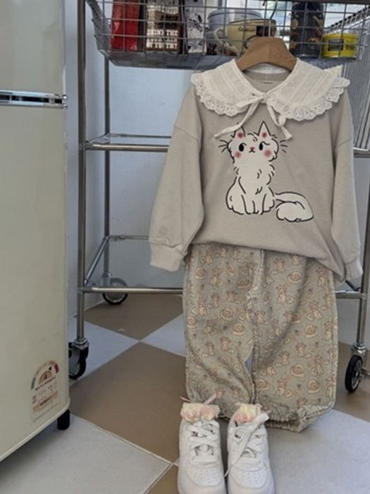 Double Print Pants