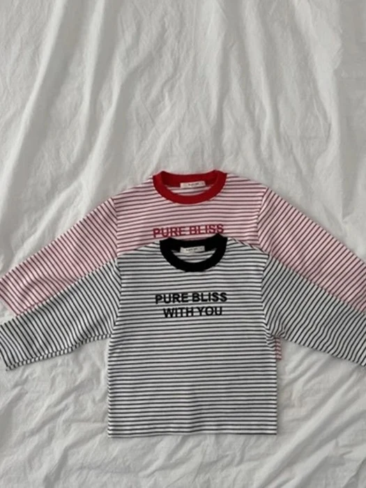 With You Stripe Tee With You Stripe Tee