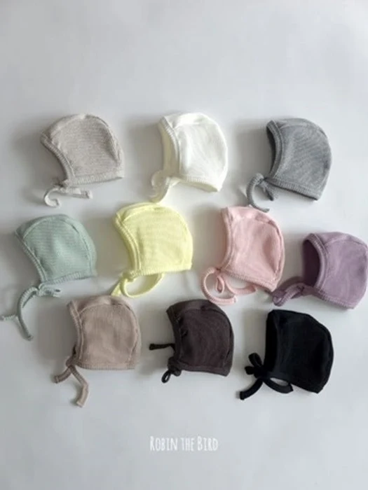 Ribbed Round Bonnet