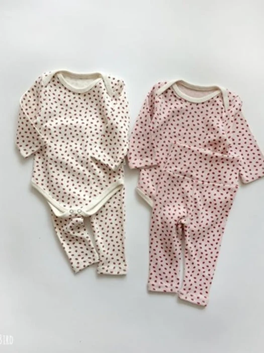 Strawberry Bodysuit Set Strawberry Bodysuit Set