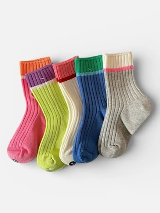 Three Point Socks (set of 5)