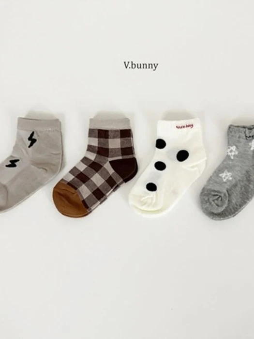 White Star Socks (set of 4)