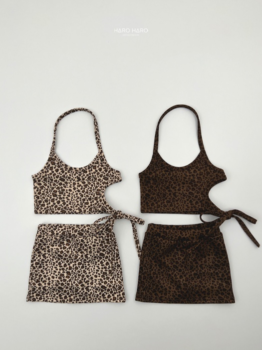 Leopard Bustier Set Leopard Bustier Set