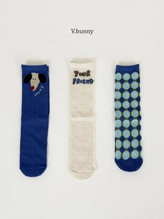 Woof Socks (set of 3)