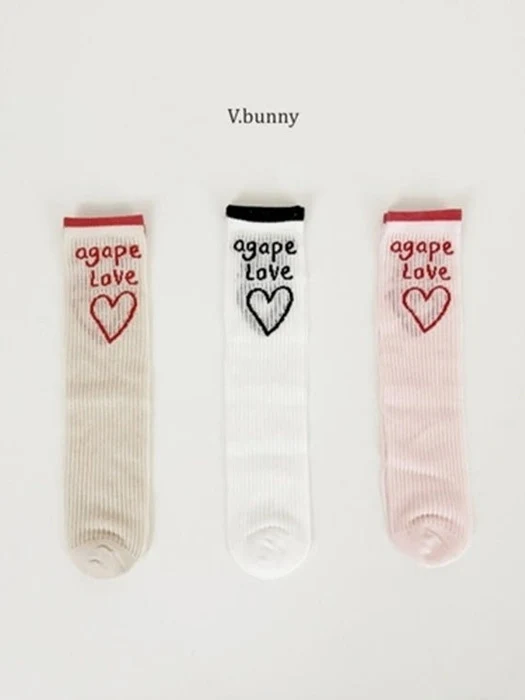 Agape Socks (set of 3)