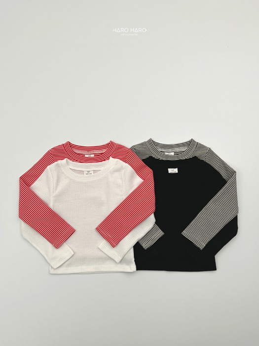 Slim Ribbed Tee Set Slim Ribbed Tee Set