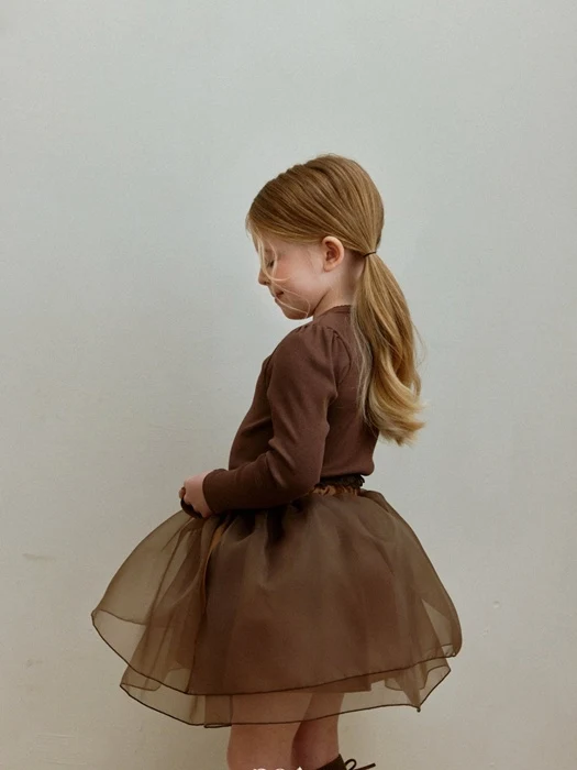 Sheer Double-Layer Skirt Sheer Double-Layer Skirt