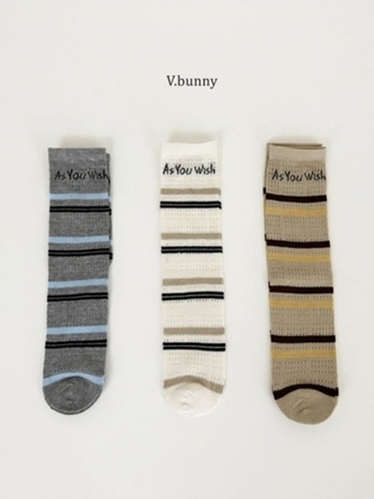 Triple Layer Socks (set of 3)