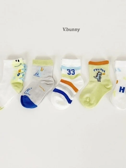 33 Socks (set of 5)