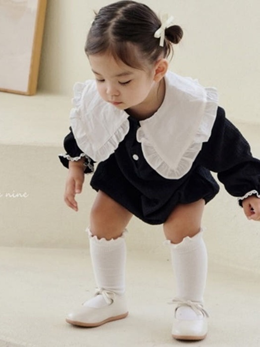 Nine Frill Half Stockings