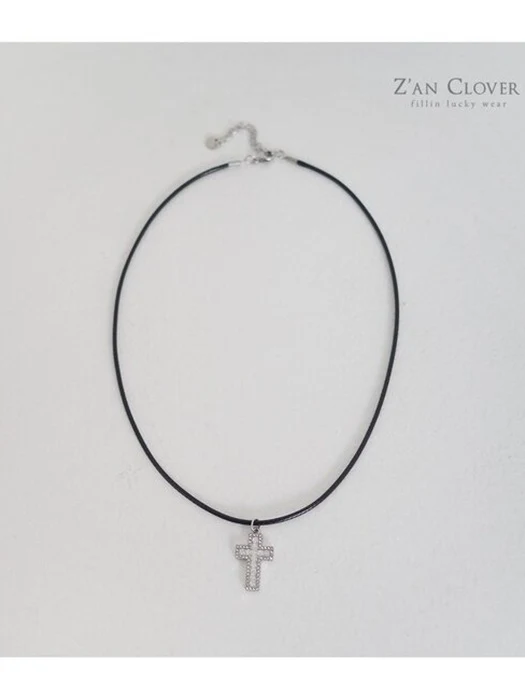 Cubic Cross Necklace Cubic Cross Necklace