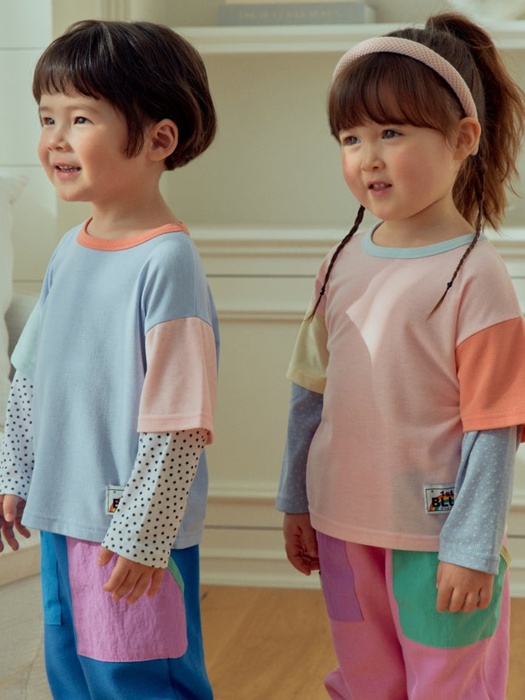Double-Sleeve Contrast Tee Double-Sleeve Contrast Tee