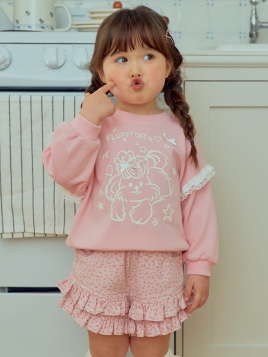 Puppy Lace Sweatshirt Tee Puppy Lace Sweatshirt Tee