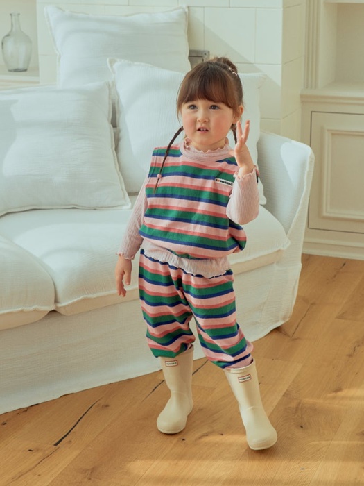 Collar Stripe Pants Collar Stripe Pants by Firstblue for Child - catalog view