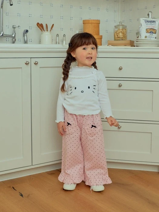 Small Dot Heart Pants Small Dot Heart Pants