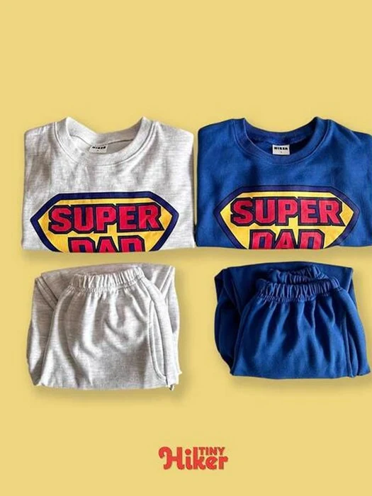 Super Dad Top Bottom Set Super Dad Top Bottom Set