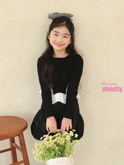 Ribbed Frill Tee Ribbed Frill Tee