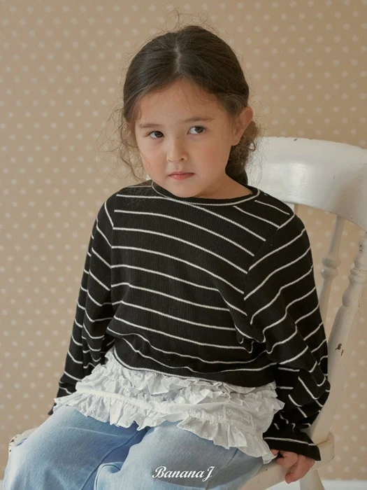 With Striped Tee With Striped Tee