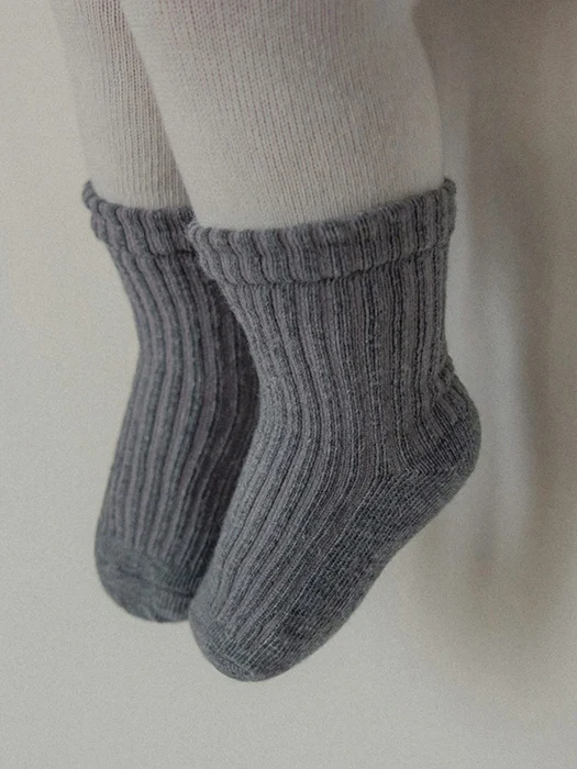 Comfy Ribbed Socks (set of 5)