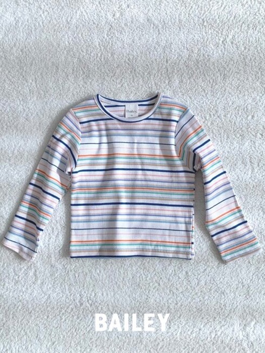 Rainbow Ribbed Tee Rainbow Ribbed Tee