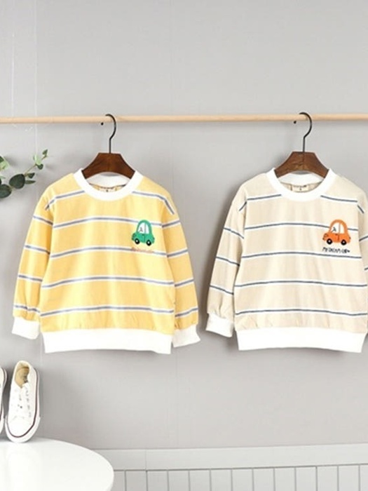Striped Car Tee Striped Car Tee