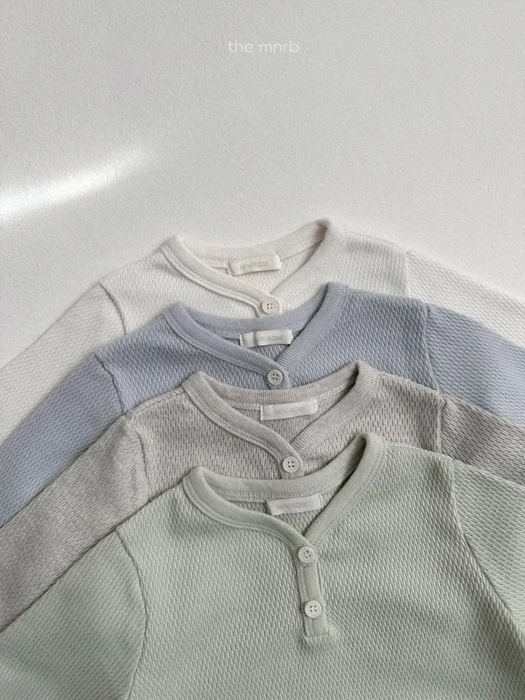 Waffle Placket Tee Waffle Placket Tee
