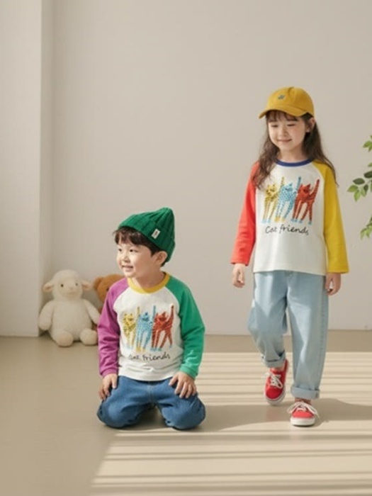 Cat Friends Tee Cat Friends Tee