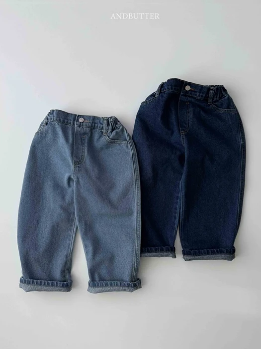 Flap Denim Pants