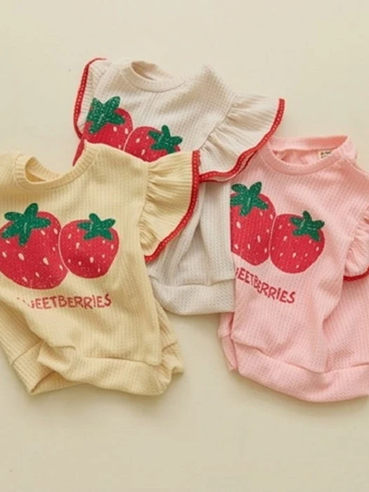 Lace Strawberry Vest Lace Strawberry Vest