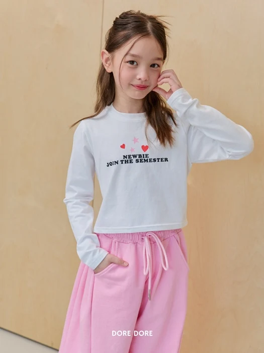 Heart Star Crop Tee