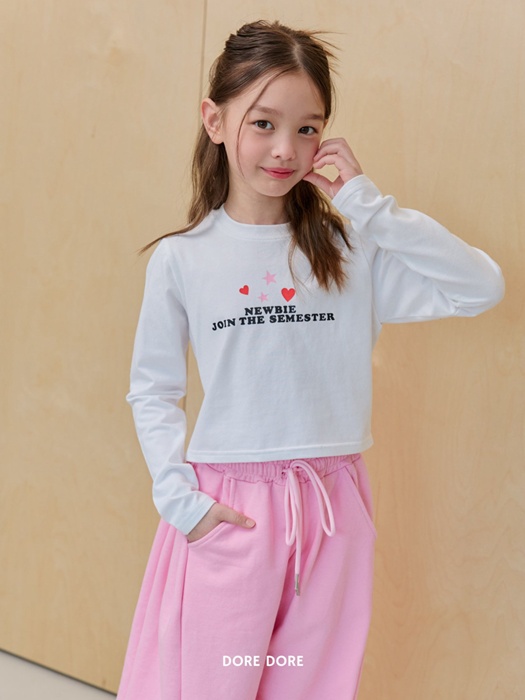 Heart Star Crop Tee