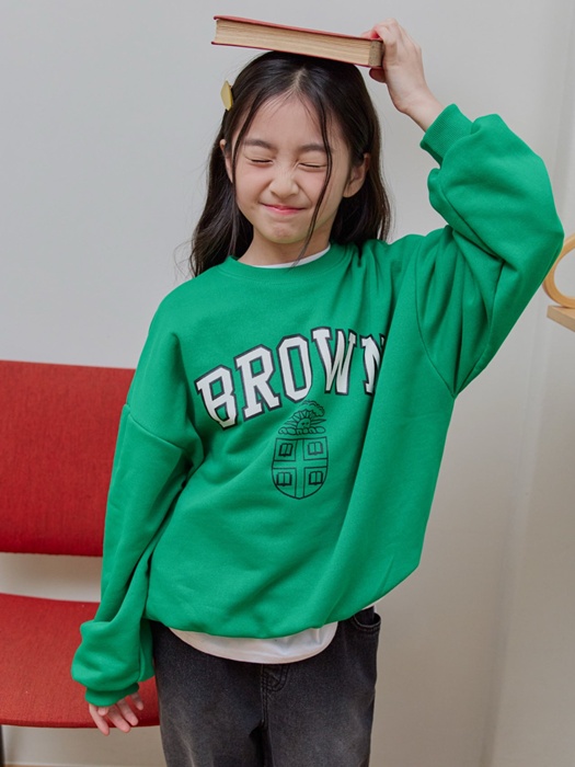 Brown Graphic Sweatshirt