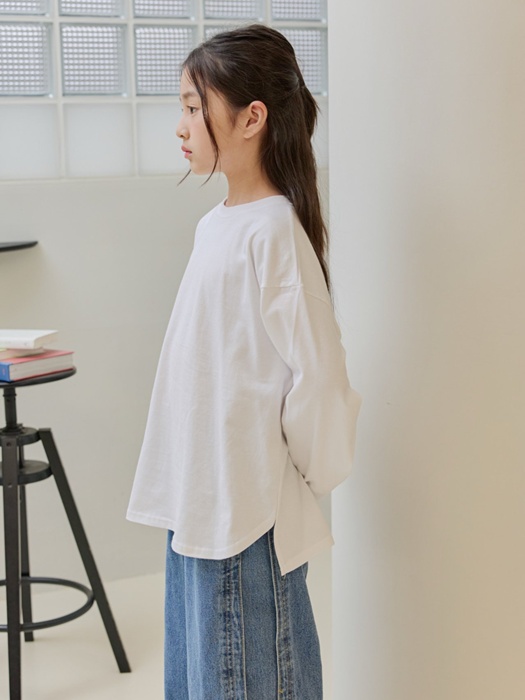 Front-Rounded Layered Tee
