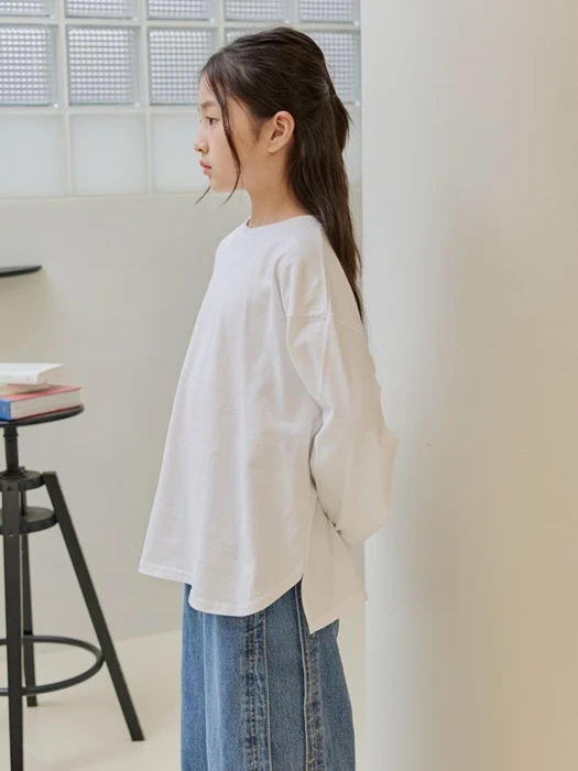 Front-Rounded Layered Tee